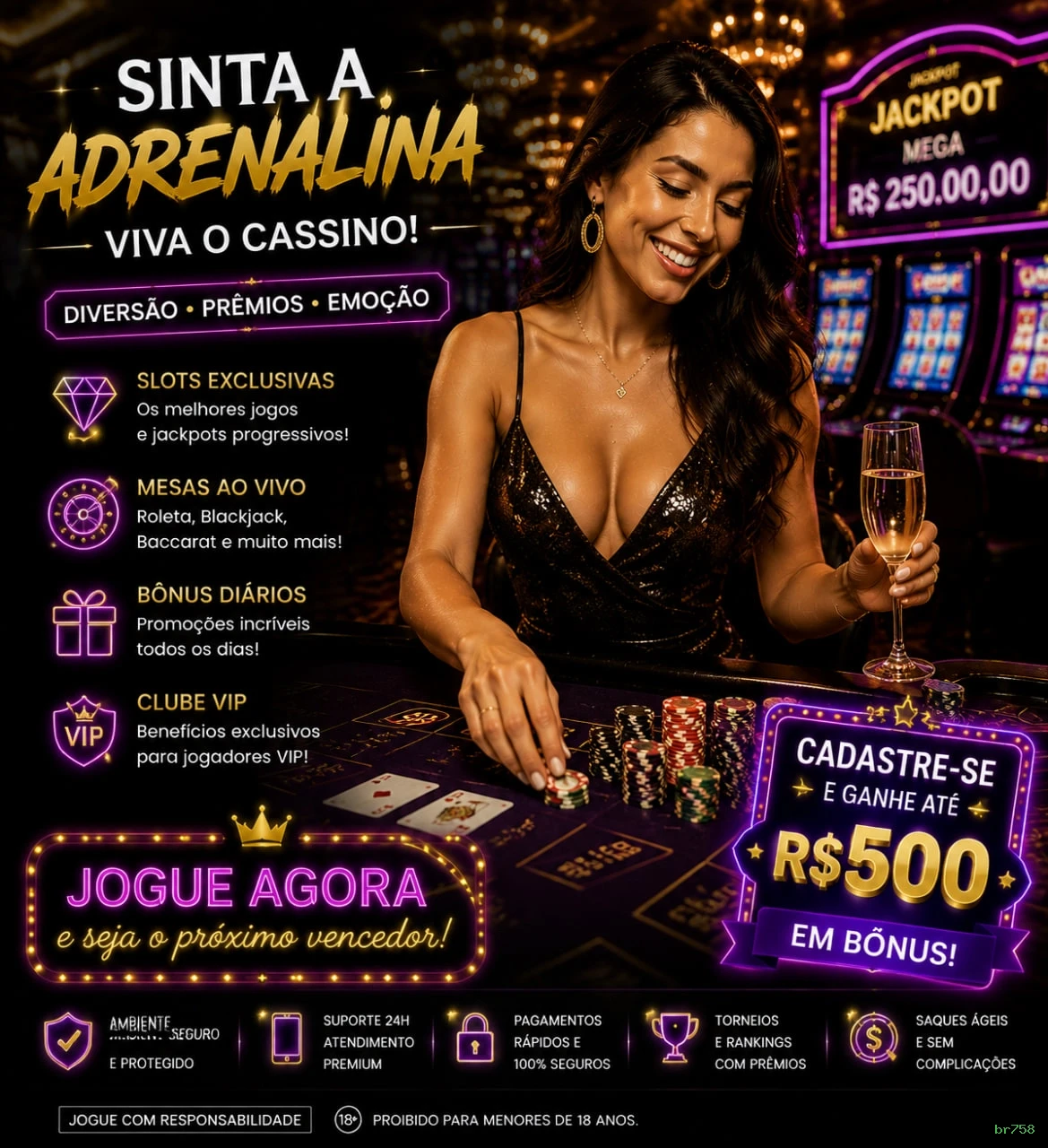 Benefícios da conta